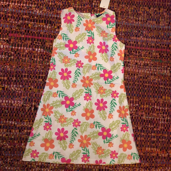 RUGGED BEAR floral button back dress/NWT - Picture 3 of 6
